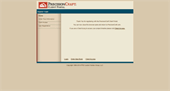 Desktop Screenshot of client.precisioncraft.com